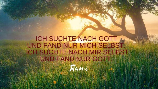 Zitat von Rumi auf Deutsch